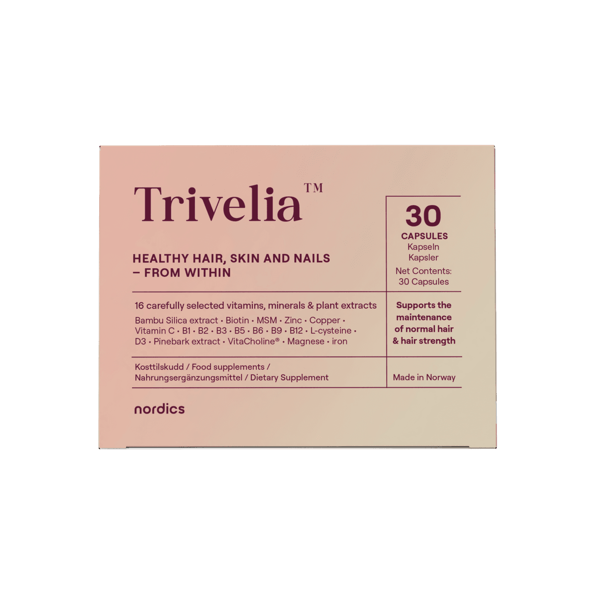Emballage Trivelia